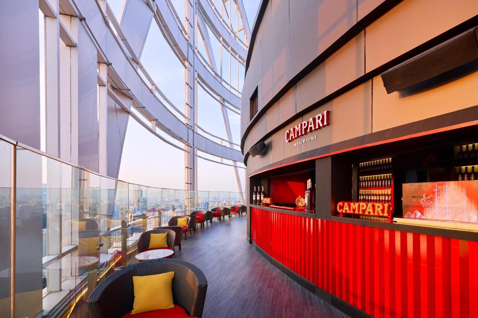 Centara Grand At Centralworld بانكوك المظهر الخارجي الصورة Campari Sky Bar